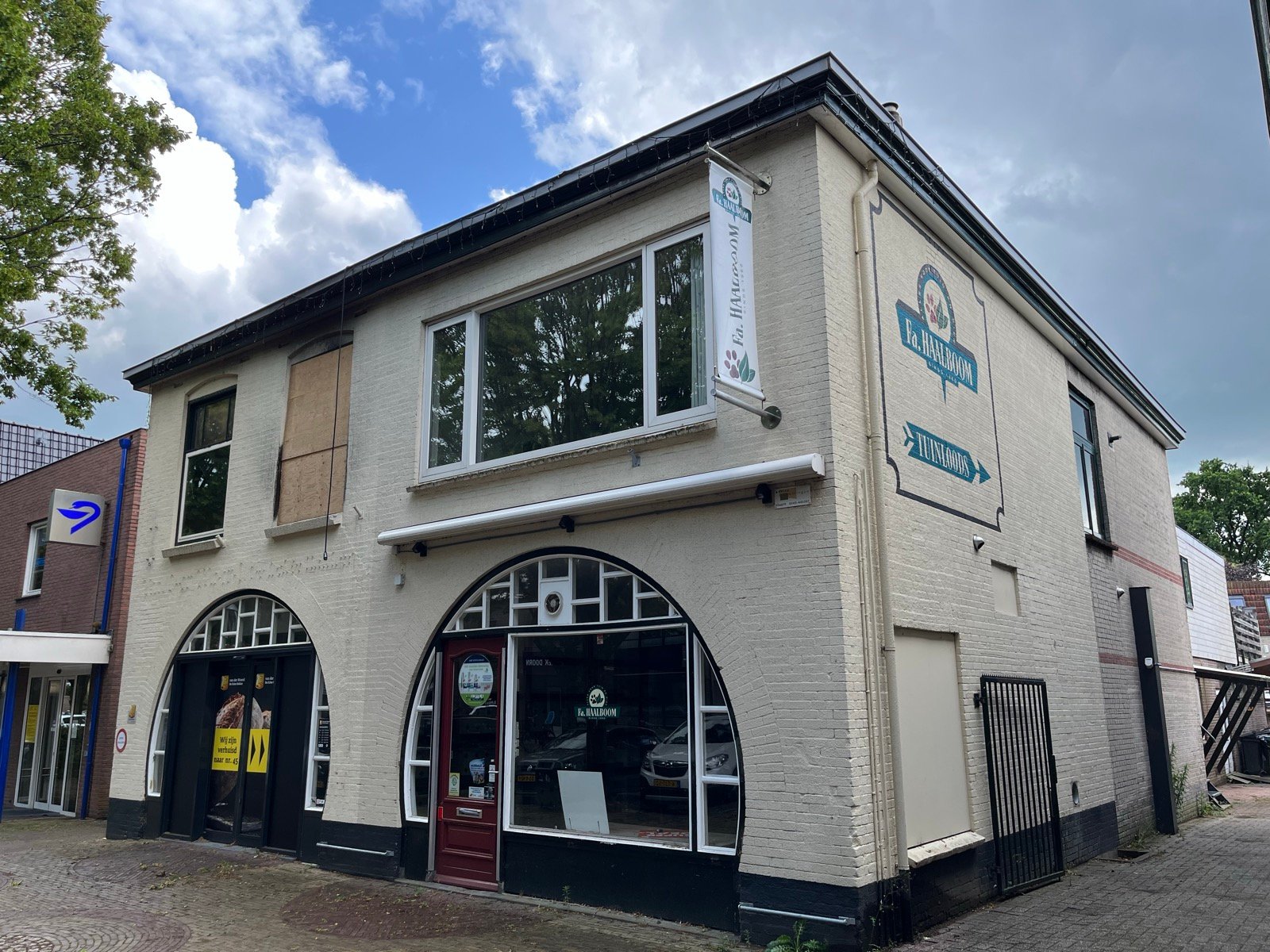 Kampweg 41-43, Doorn, huidige staat, hoekgevel